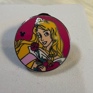 💙3/$20 DISNEY Princess Enamel Pin with Pink and Yellow Design